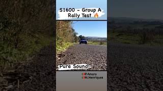 Citroen Saxo VTS Group A S1600 PURE SOUND [upl. by Russo]