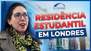 Como é a ICGroup House Residência Estudantil  Intercâmbio em Londres [upl. by Let]