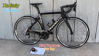 Xe Đạp Đua Chính Hãng Italya Pinarello Gan S Carbon T700 Cao Cấp Xách Tay Nhật Bản Shimano Japan [upl. by Chapnick567]