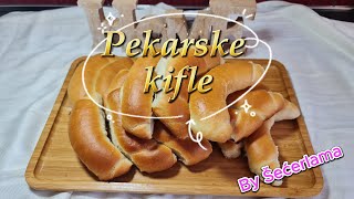 Zaboravite pekaru  ovo su najmekse kifle ikada Mekane pekarske kifleBread sticksKifle [upl. by Ardene483]