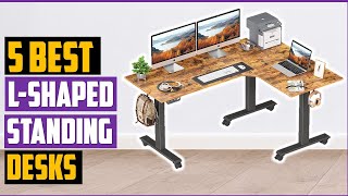 ✅Best LShaped Standing Desks 2023Experts Review The 5 Best LShaped Standing Desks [upl. by Teresita781]