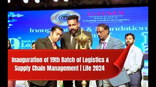 GIIMS Inauguration of 19th Batch of Logistics amp Supply Chain Management  Life 2024 [upl. by Eastlake]