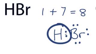 HBr Lewis Structure  How to Draw the Dot Structure for HBr [upl. by Anifur608]