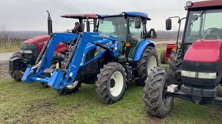 Lot 14 2021 New Holland Workmaster 105 Tractor [upl. by Aniala]