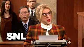 Court Stenographer  Saturday Night Live [upl. by Gewirtz]