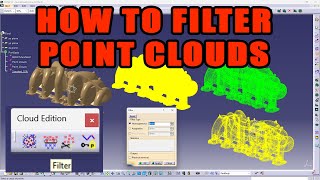 How to Filter Point Clouds in CATIA V5 [upl. by Attennaej840]