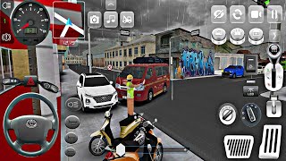 Minibus simulator Vietnam 2The police fined me for crossing the red signalAndroid gameplaymbsvn [upl. by Sasnak]