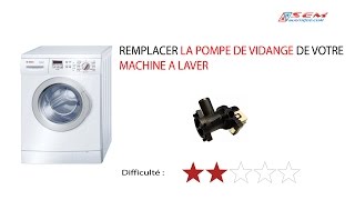 Remplacer la pompe de vidange de votre machine à laver [upl. by Montanez18]