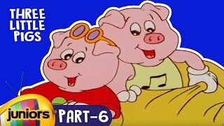 Three Little Pigs  Animated Cartoon Series For Kids  Part 6  Mango Juniors [upl. by Grindlay]