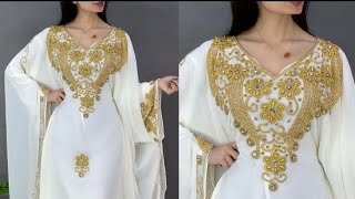 Moroccan kaftan Women Kaftan  Moroccan Kaftan  Modern Dress Caftan For Party spring kaftan 👗😍😍 [upl. by Queri]