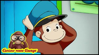 Curioso come George 🐵Il Capostazione 🐵Cartoni Animati per Bambini 🐵George la Scimmia [upl. by Noyek]