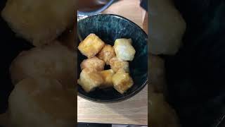 Agedashi tofu at home foodie japanesefood [upl. by Abdel]