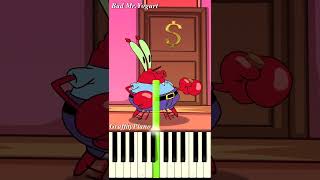 SQUIDWARD ABSTRACTED  The Amazig Digital Circus badmryogurt Piano Tutorial [upl. by Niltyak]