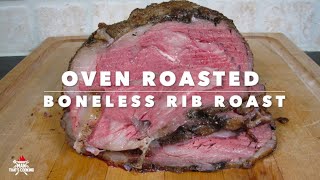 Oven Roasted Boneless Rib Roast [upl. by Alihet]