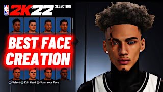 NEW DRIPPIEST FACE CREATION ON NBA 2K22 LOOK LIKE A GOD [upl. by Amahcen]