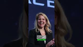 Gwynne Shotwell The Powerhouse Behind SpaceXs Success shortvideo short shorts [upl. by Markiv]