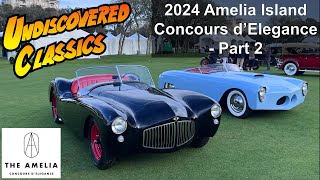 Amelia Island Concours dElegance with Undiscovered Classics 2024  Part 2 [upl. by Elocim492]