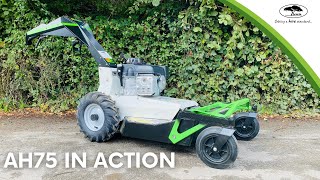 Etesia AH75 brushcutter in action [upl. by Aggappera952]