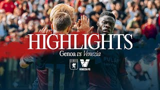 GENOA 31 VENEZIA  HIGHLIGHTS  Amichevole Preseason 2024 [upl. by Ayekahs]