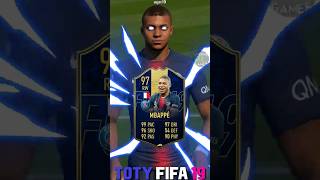 TEAM OF THE YEAR IN FIFA 19 TOTY shorts toty fifa fc24 eafc24 [upl. by Boelter]