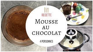 Mousse au chocolat magique recette au Cook Expert  Magimix [upl. by Flessel]