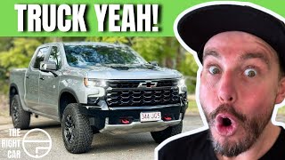 Chevrolet Silverado 1500 review  2024 ZR2 4x4 dual cab pickup truck test [upl. by Gracia]