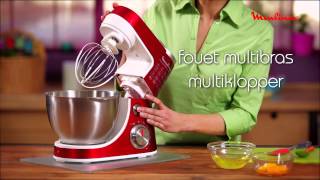 MOULINEX QA 405 Keukenrobot  Robot de cuisine  Product video Vandenborrebe [upl. by Horlacher]