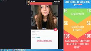 REPLAY TINDER Fake BG  Gourgandines  Pavé Bot [upl. by Baecher]