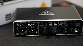 Behringer UPhoria UMC204HD Review [upl. by Chansoo]