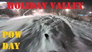 Holiday Valley Powder Day [upl. by Artinek]