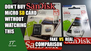 Is This A Fake Sandisk SD Card [upl. by Atirehgram]