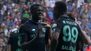 Balotelli amp Niang Play Rock Paper Scissors to decide who takes penalty Adana Demirspor v Konyaspor [upl. by Hayott]