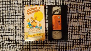 OpeningClosing To Arthurs Birthday 1999 VHS [upl. by Llejk]