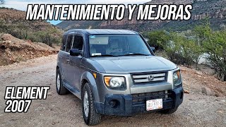 MANTENIMIENTO y MEJORAS a mi nueva HONDA ELEMENT 2007 [upl. by Seabury287]