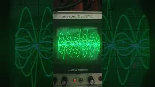 RESONANCIA ELECTRICA OSCILOGRAMA [upl. by Shorter]