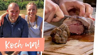 Sommerlich Wild grillen mit Koch Benjamin Busmann  Koch ma [upl. by Aramal]