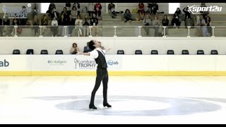 Lombardia Trophy 2022 Koshiro Shimada SP [upl. by Colinson]