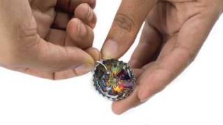 How to Make a Bottle Cap Pendant [upl. by Hedaza407]