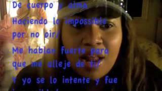 Leona Lewis  Bleeding Love In Spanish [upl. by Allimaj]