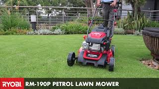 RM190P Petrol Lawn Mower [upl. by Esilehc]