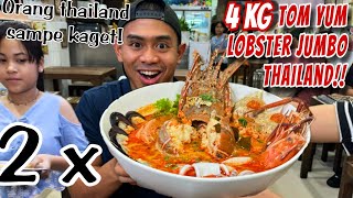 MUKBANG 4 KG TOMYUM LOBSTER 16 JUTA DI THAILAND [upl. by Kaia]