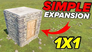 Rust HOW To BUILD The Ultimate 1x1 Single BASE SoloDuo [upl. by Sissel422]