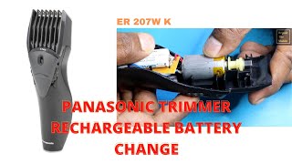 Panasonic Trimmer Rechargeable Battery Replacement [upl. by Pruchno685]