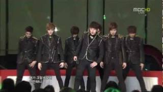 UKiss  0330  Neverland  Man Man Ha Ni MBC 가요대제전  111231 [upl. by Harifaz]