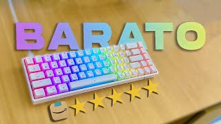 El ÚNICO TECLADO BARATO con 5 ESTRELLAS En AMAZON  Gamakay MK61 Review 2022 [upl. by Eeleak]