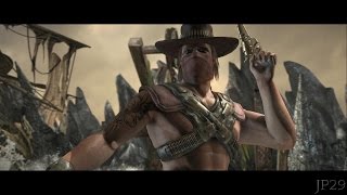 Mortal Kombat X  Erron Black All Intro Dialogues MKX [upl. by Odette]