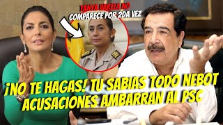 MARIA JOSEFA CORONEL quotNEBOT SABIA TODOquot  CORRUPCION EMBARRA AL PSC [upl. by Nevile92]