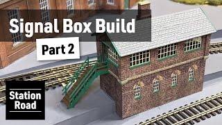 Scratchbuilt Lasercut Signal Box  Part 2 [upl. by Jenelle735]