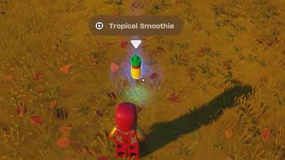 How to make a tropical smoothie in LEGO Fortnite [upl. by Ttekcirc]