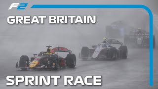 F2 Sprint Race Highlights  2024 British Grand Prix [upl. by Lower]